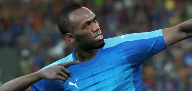 Descarga a Usain Bolt en PES 2018 como jugador