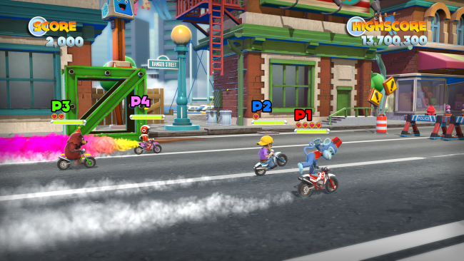 Joe Danger corre hacia PC