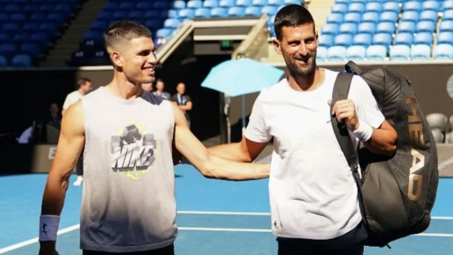 Confirmado: Carlos Alcaraz y Novak Djokovic se verán en cuartos de final de Australia