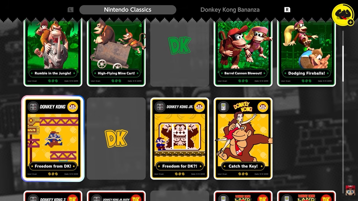 Qué es el DK Challenge de Switch 2: desafíos, cromos y fechas