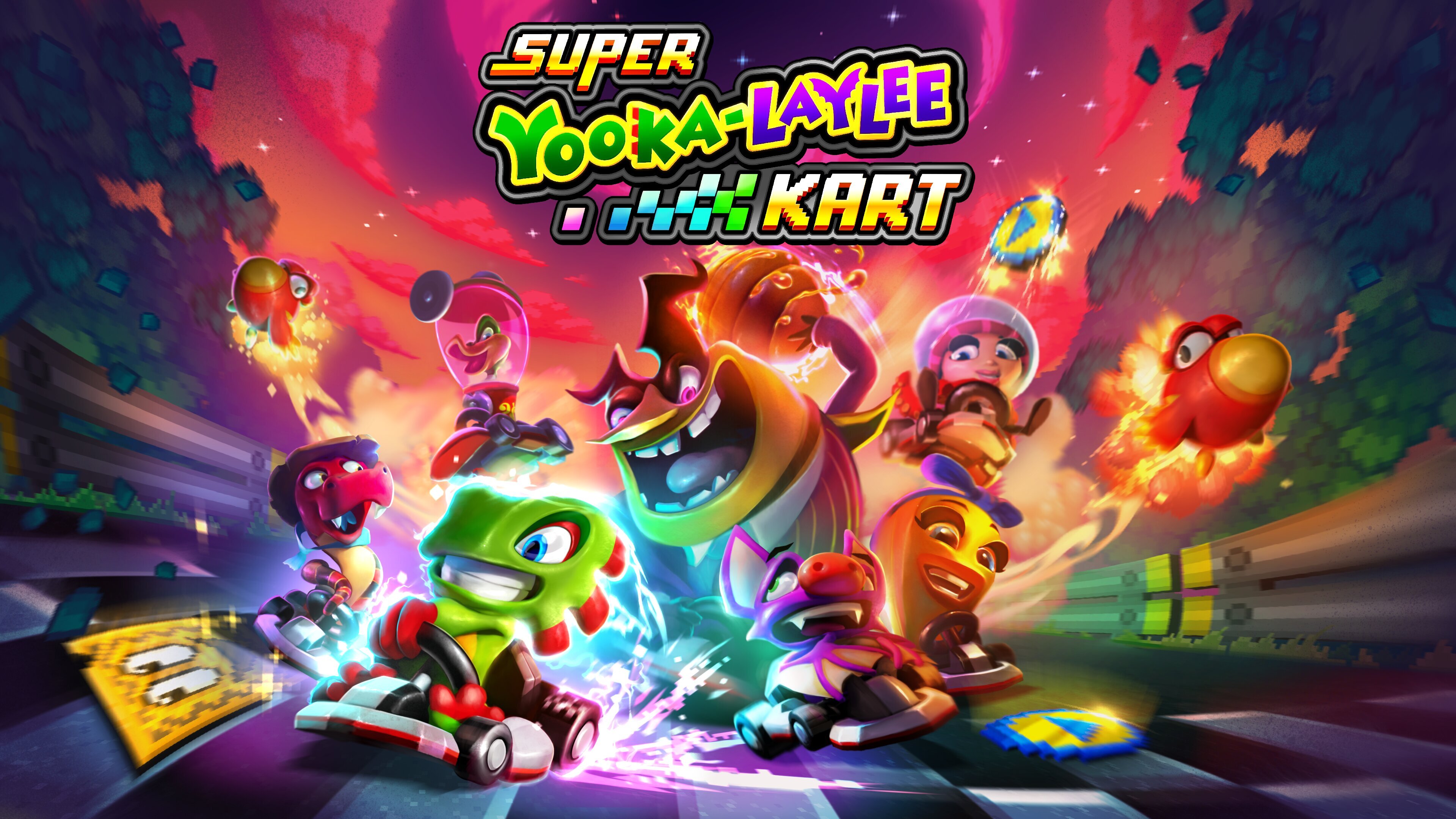 El nuevo Yooka-Laylee no es un plataformas, sino un juego de karts: Así se presenta Super Yooka-Laylee Kart