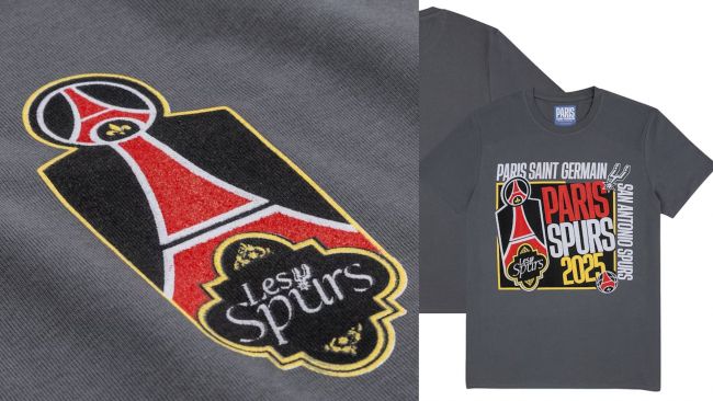París Saint-Germain se asocia con San Antonio Spurs con productos exclusivos