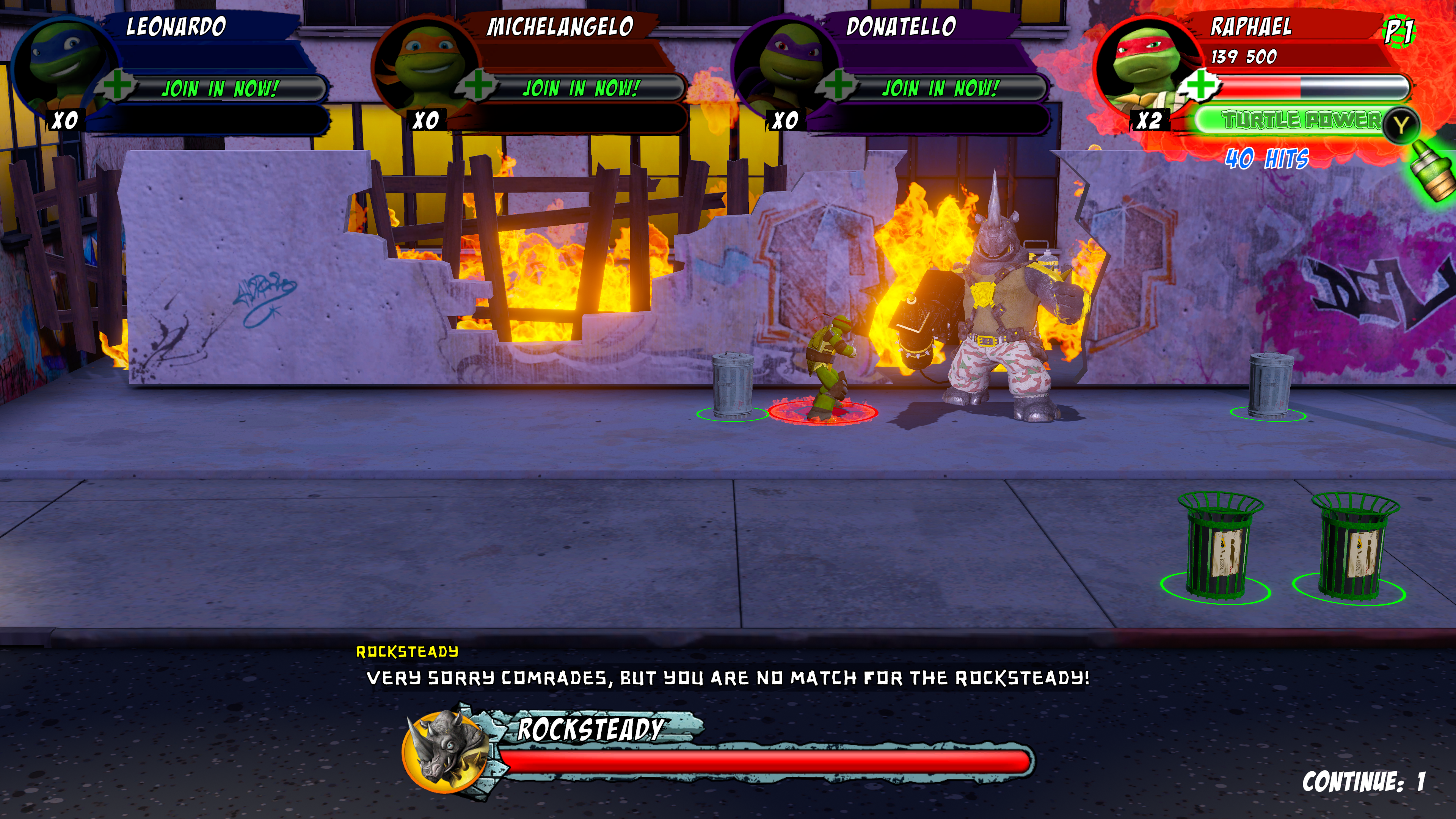 Probamos TMNT Arcade: Wrath of the Mutants, ¿el peor juego de las Tortugas Ninja?