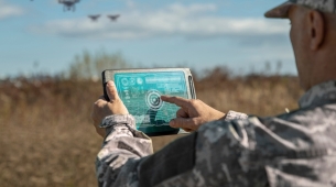 Ucrania despliega el primer muro de drones del mundo controlado por IA