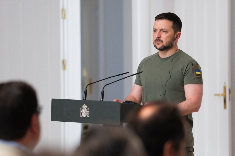 Zelensky afirma que Ucrania tiene pruebas "irrefutables" del apoyo de la inteligencia rusa a Irán