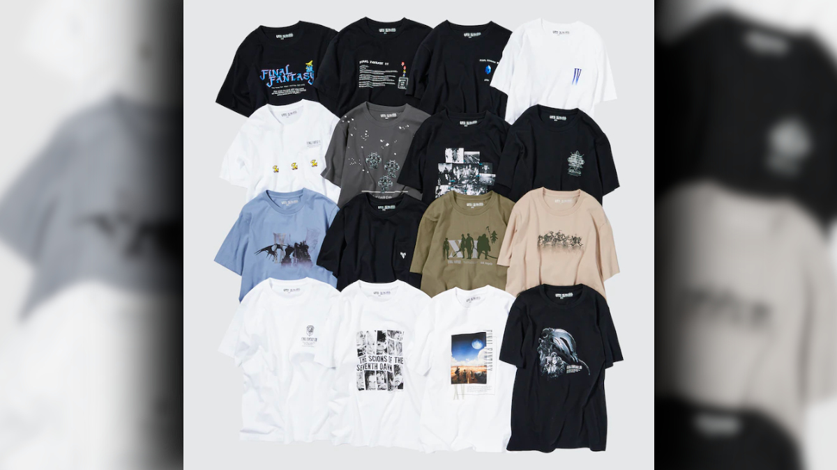 camisetas final fantasy uniqlo