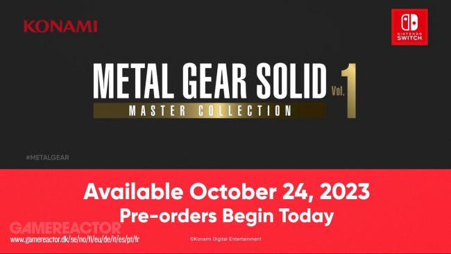 Metal Gear Solid: Master Collection Vol. 1