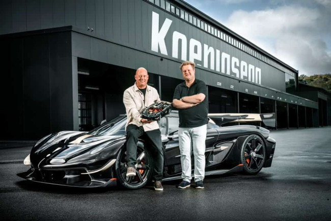 Lego han creado una versión a tamaño real del Spear de Koenigsegg Sadair, que alcanzó los 111 km/h