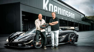 Lego han creado una versión a tamaño real del Spear de Koenigsegg Sadair, que alcanzó los 111 km/h