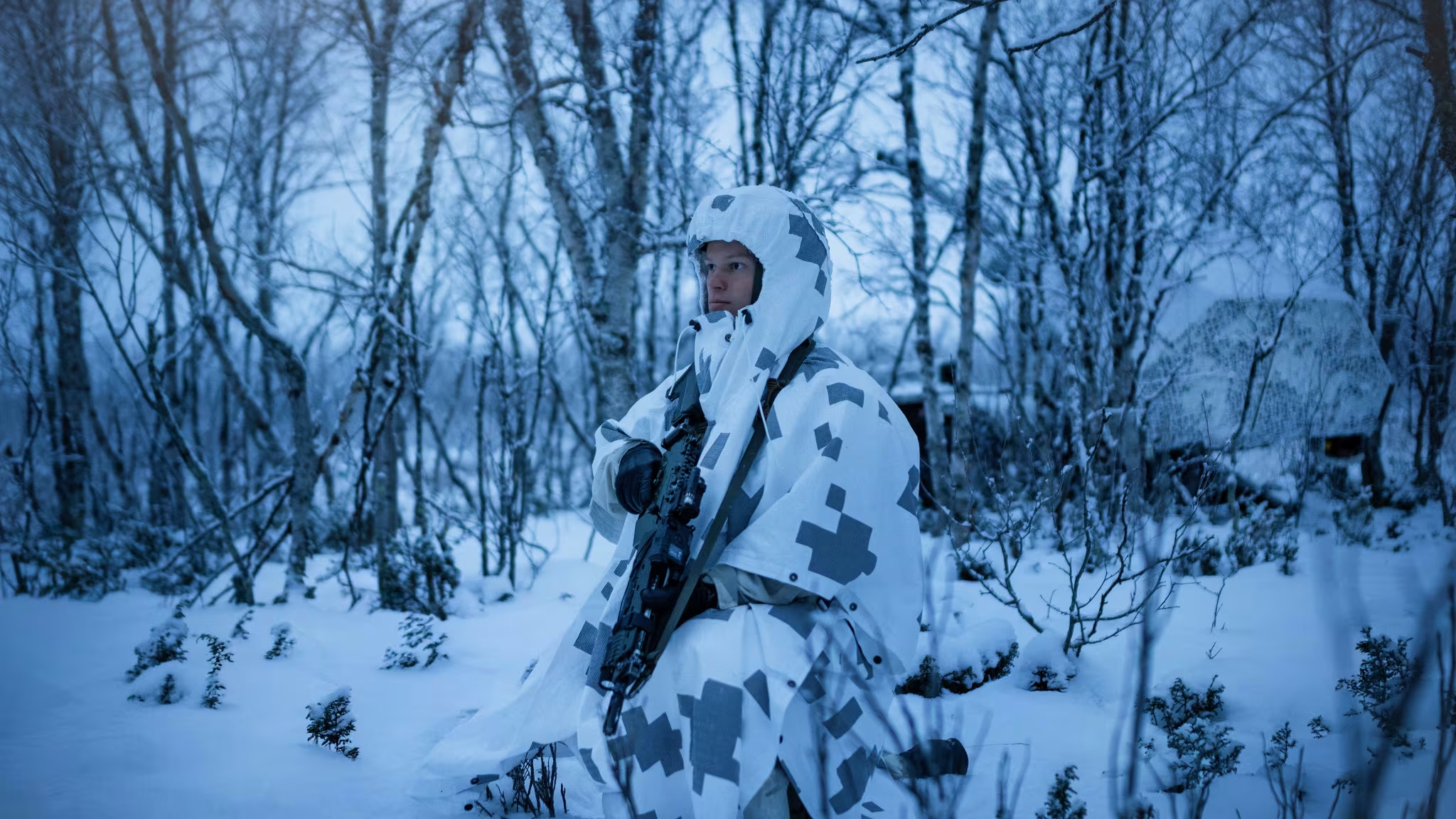 El nuevo poncho de Saab hace a los soldados invisibles a los drones