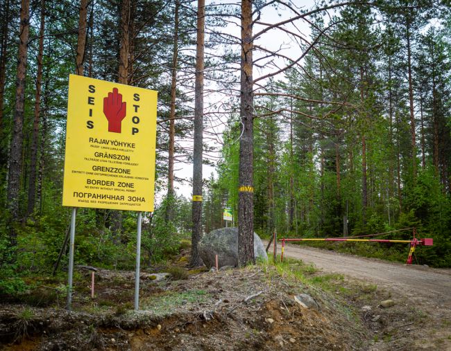 Finlandia completa el primer tramo de la valla fronteriza con Rusia