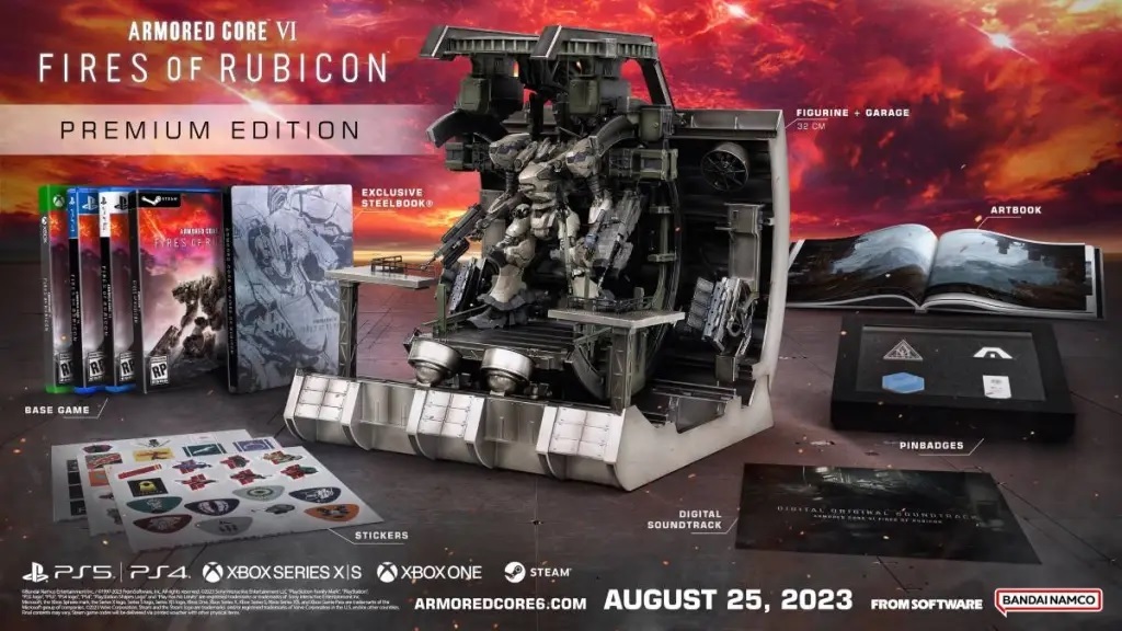 Armored Core VI: Fires of Rubicon Collector's Edition is $450