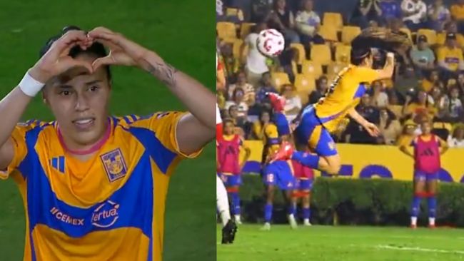 El gol de Lizbeth Ovalle con Tigres probablemente será recordado como el mejor gol de 2025