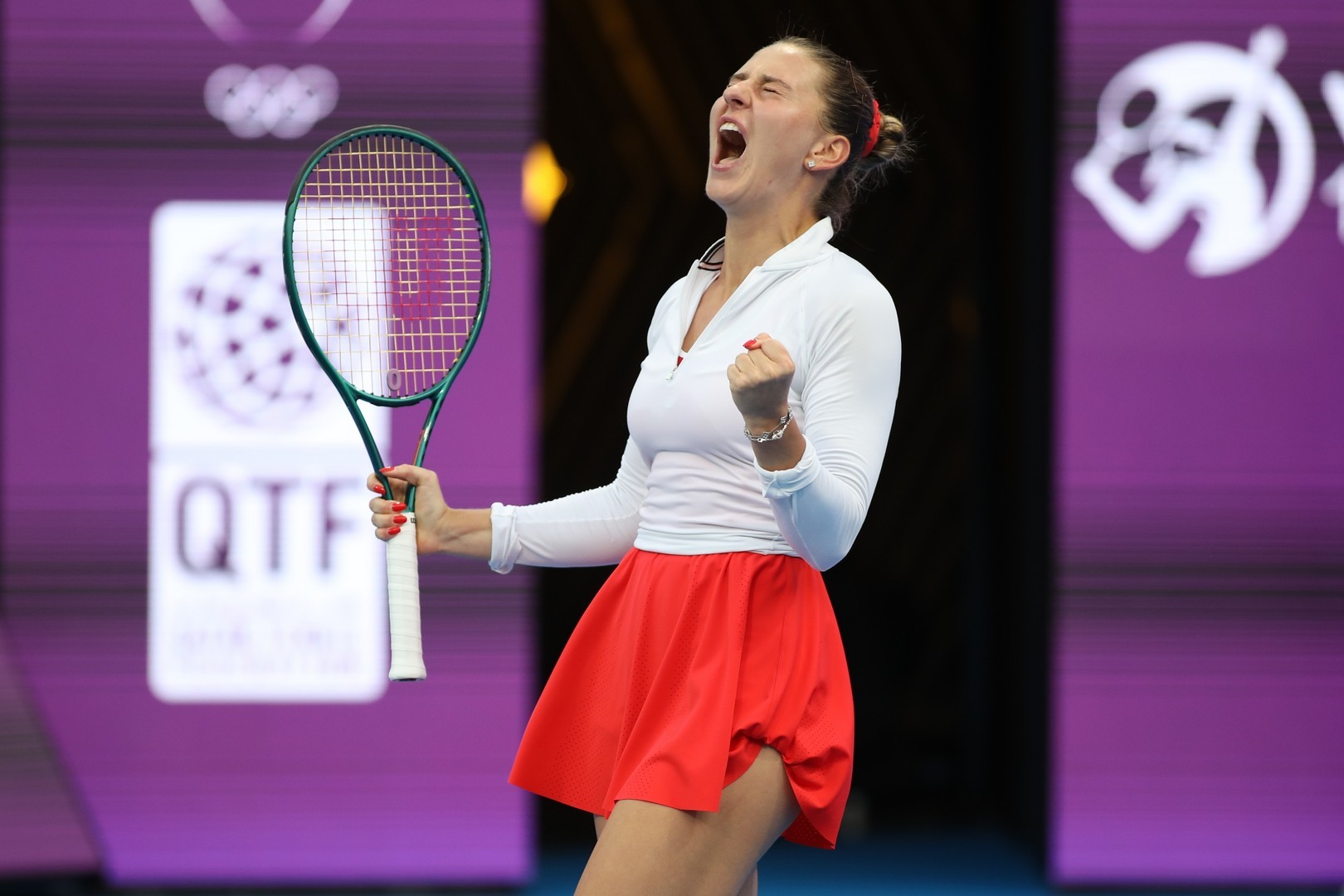 La ucraniana Marta Kostyk se niega a saludar a Sabalenka en Brisbane