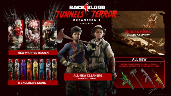 The 10 million of Back 4 Blood are celebrated with a juicy DLC