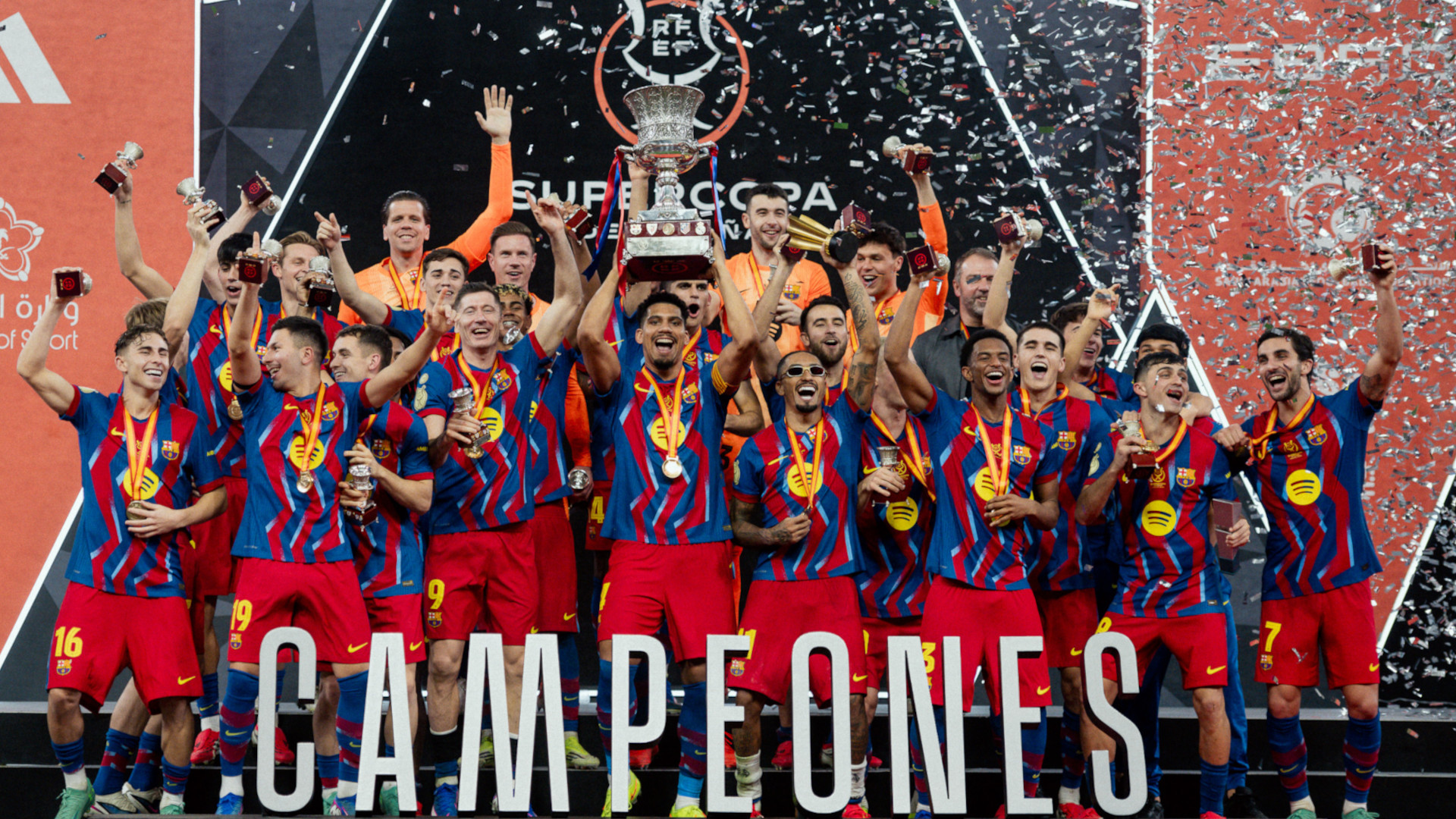 El Barcelona derrota al Real Madrid por 3-2 y se lleva la Supercopa de España por segundo año consecutivo