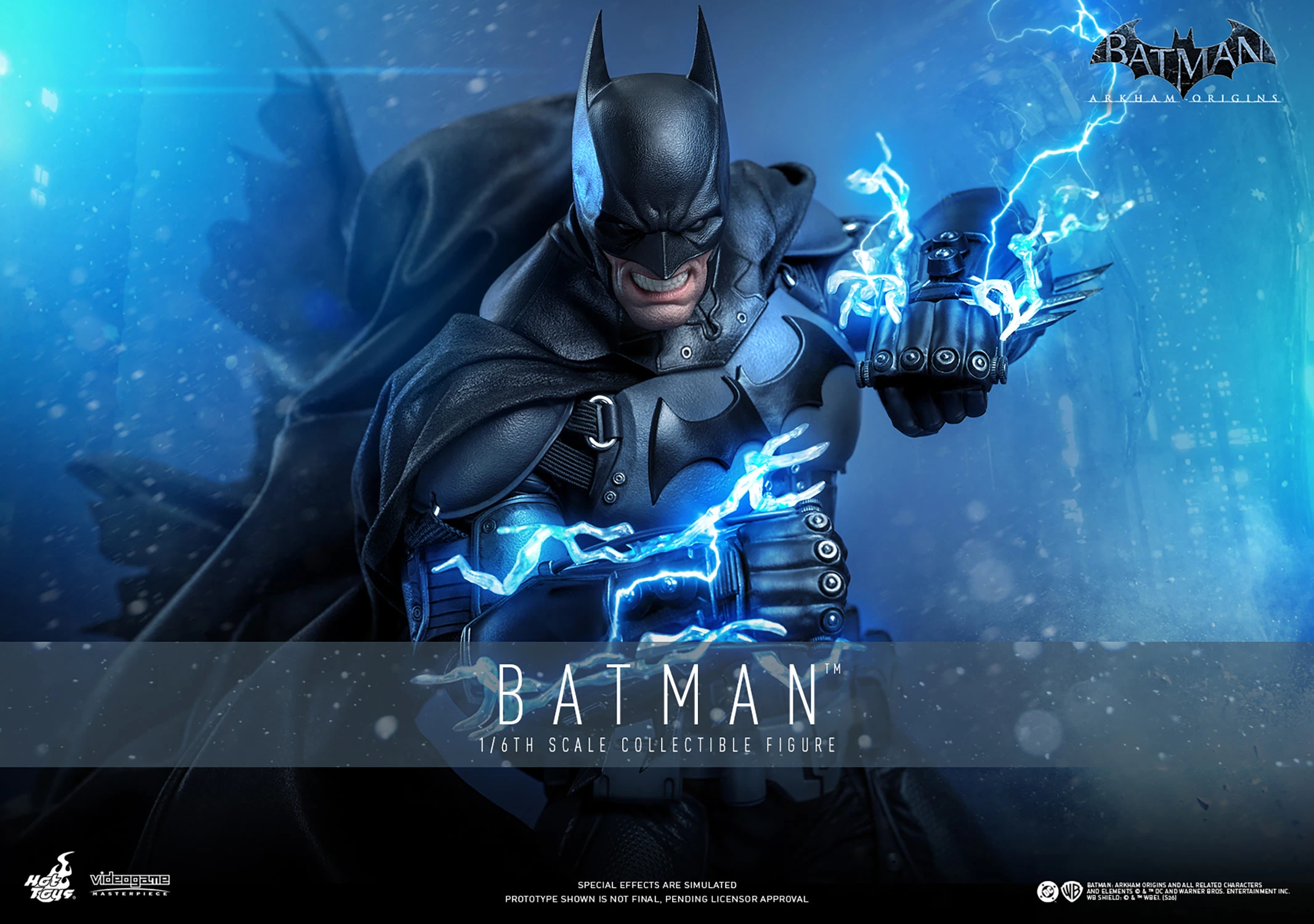 Batman: Arkham Origins vuelve en forma de figura de la mano Hot Toys