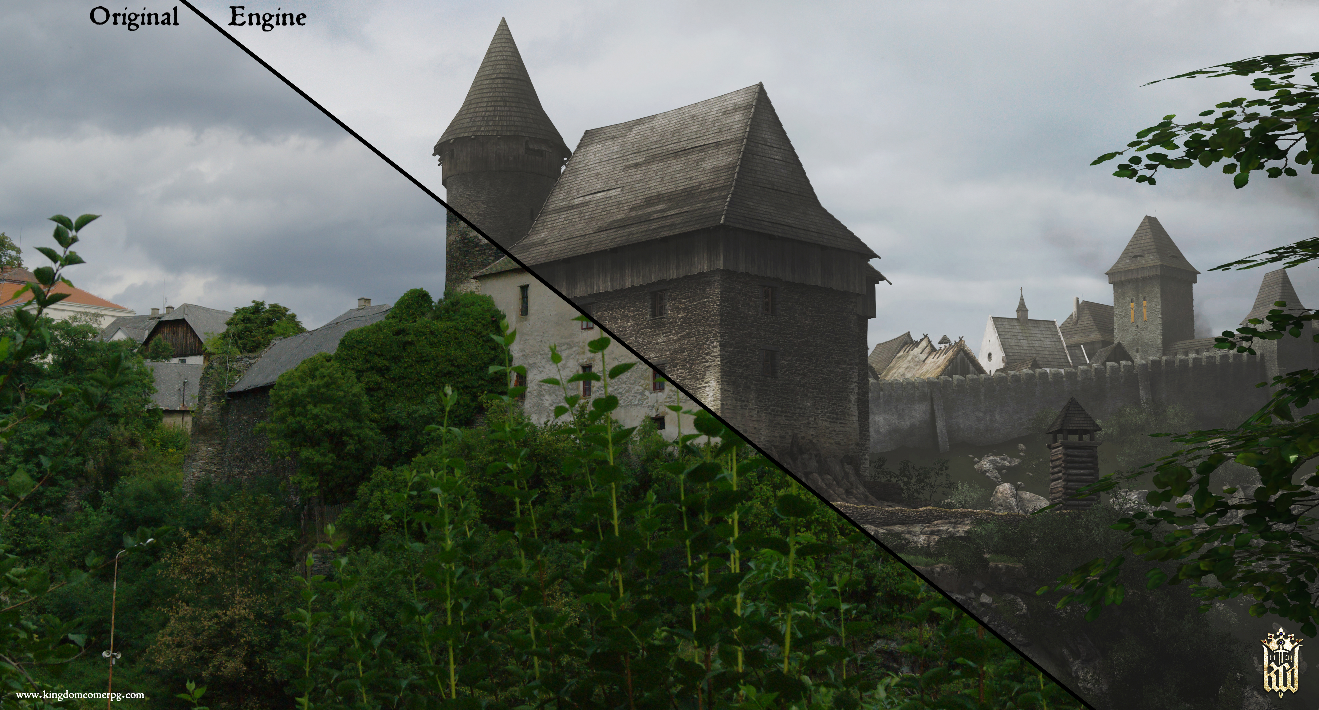 Kingdom Come: Deliverance los desarrolladores utilizan las ventas de juegos para salvar un castillo de la vida real