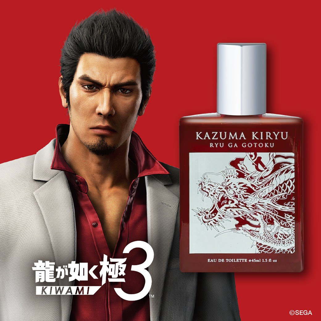 La marca de perfumes  Fits You presenta una colaboración inédita con RGG Studio al lanzar dos colonias inspiradas en Yakuza Kiwami 3 & Dark Ties
