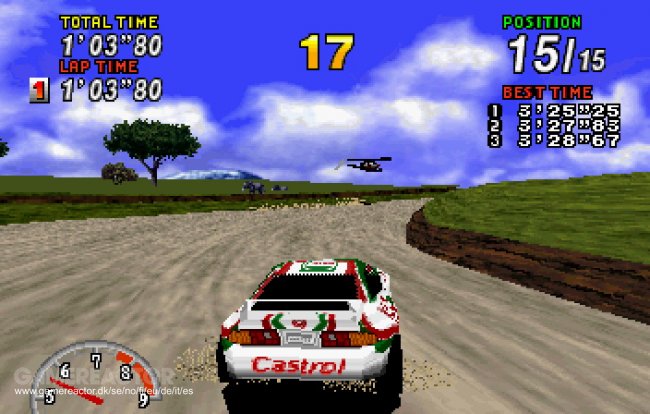 La banda sonora de Sega Rally ya está disponible en streaming