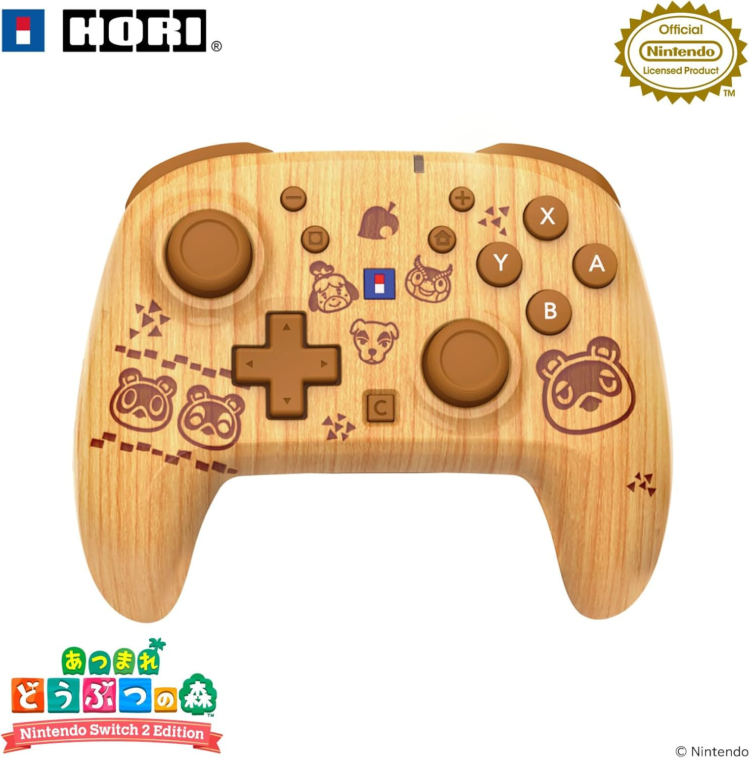 Echa un vistazo a la colección de accesorios de Hori para Nintendo Switch 2 inspirados en Animal Crossing