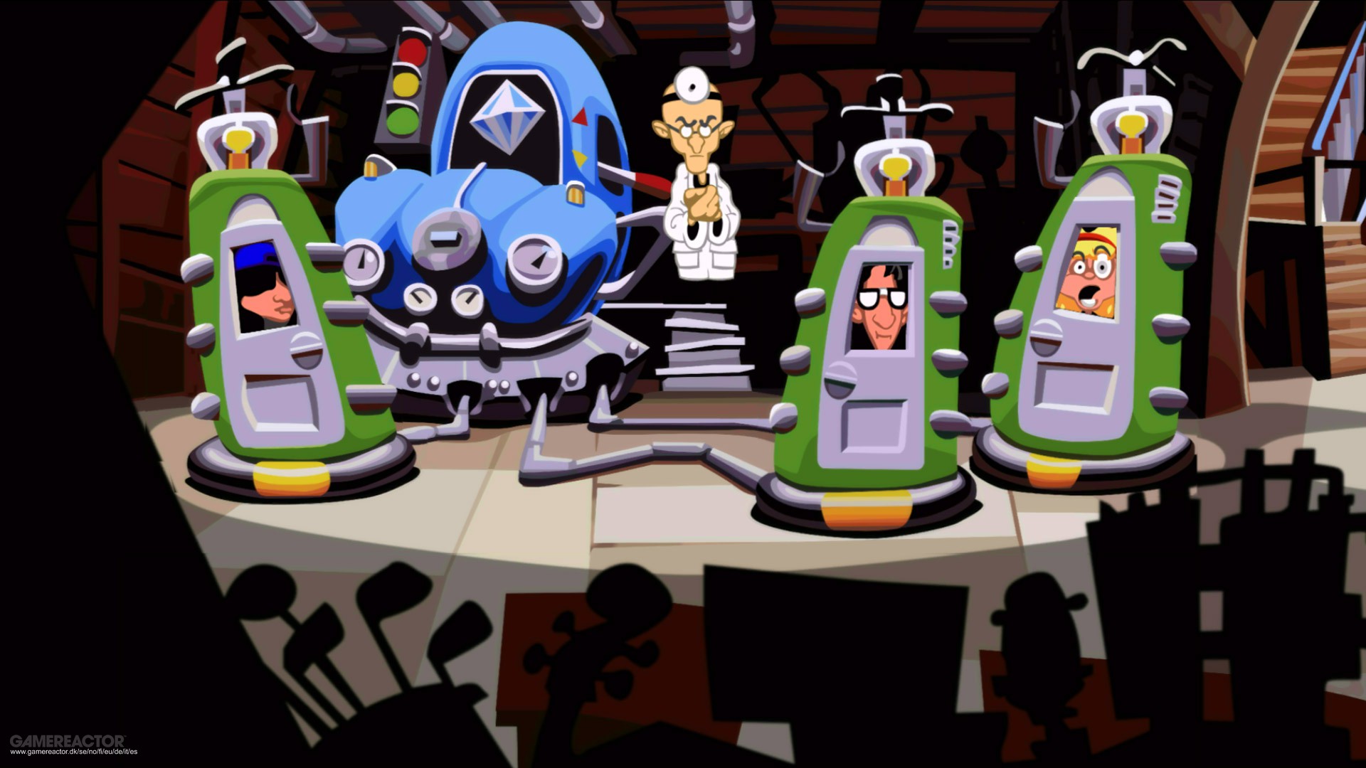 DAY OF THE TENTACLE CD-ROM VERSION IBM PC - LUCASARTS