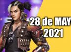 Códigos Free Fire de hoy 28 de mayo de 2021 y sus recompensas gratis