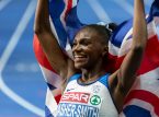 Dina Asher-Smith, de Gran Breta&ntilde;a, se convierte en la atleta m&aacute;s laureada de todos los tiempos en los Campeonatos de Europa