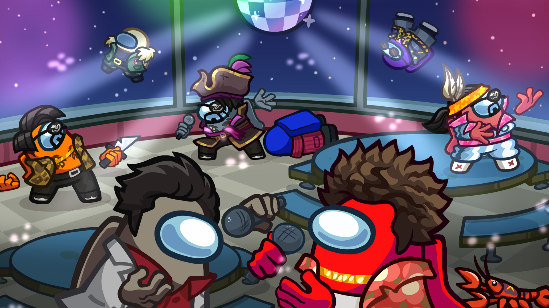 Among Us y Like a Dragon se unen en una nueva colaboración