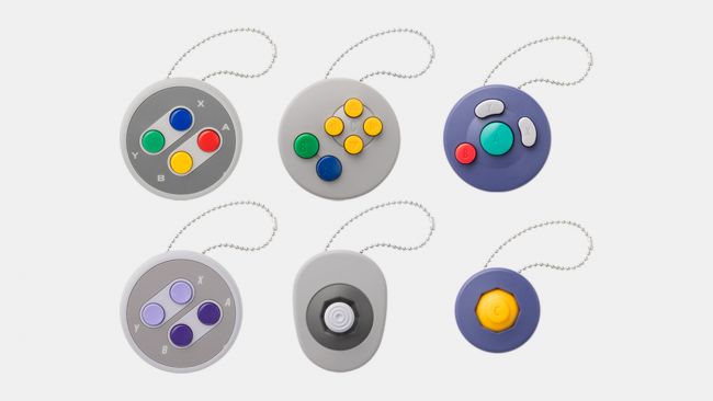 Las nuevas máquinas gacha de Nintendo venden llaveros de piezas de mando que funcionan como piezas de recambio reales.