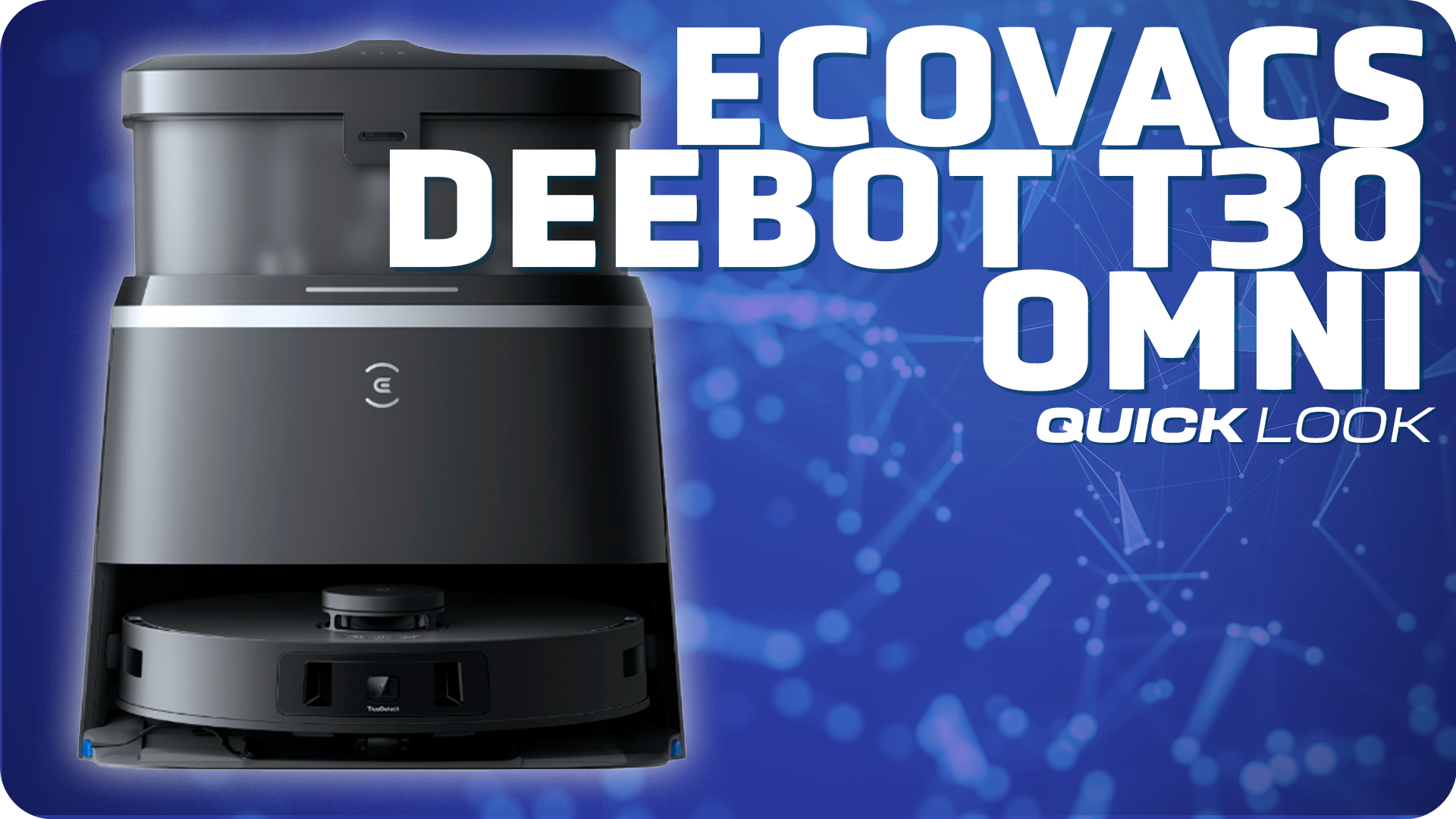 El robot aspirador DEEBOT T30 Omni de Ecovacs vacía su depósito solo, y lo hemos dejado limpiando la oficina en Vistazo Rápido