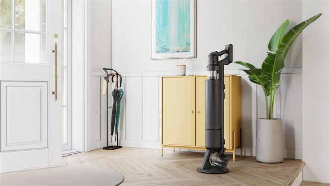Samsung presenta la "aspiradora de barra sin cable más potente del mundo".