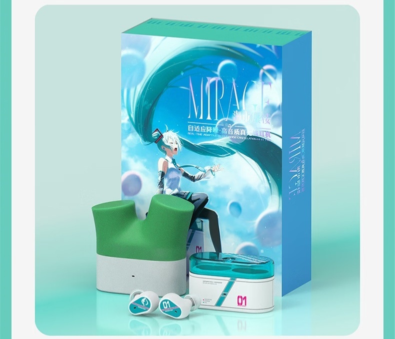 Hatsune Miku tendrá auriculares inalámbricos oficiales