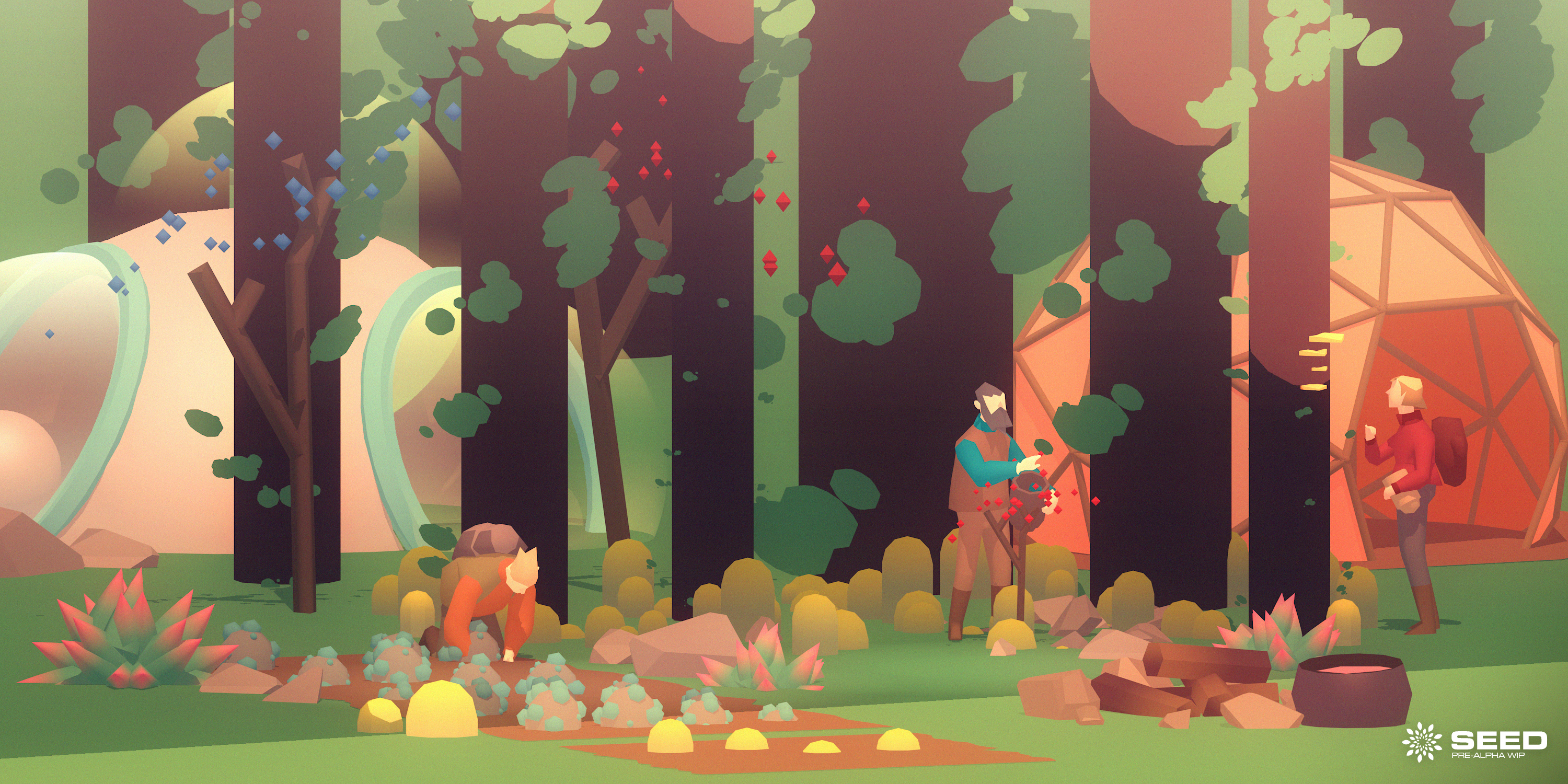 ¿Un MMO en tiempo real 24/7? Así es SEED y puedes verlo en su nuevo tráiler