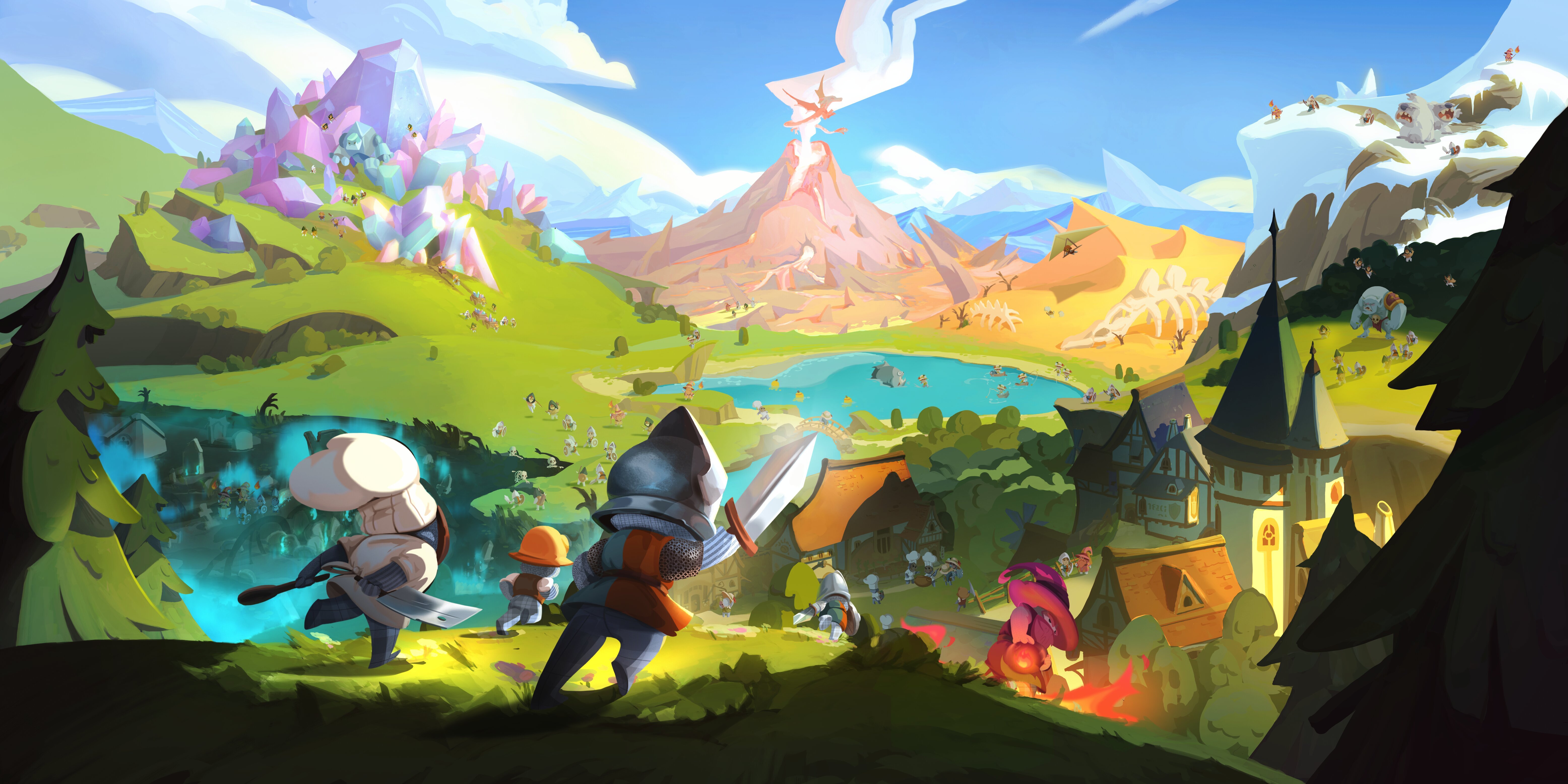 Minimo quiere ser un MMO que mezcla la experiencia roguelike con la locura multijugador