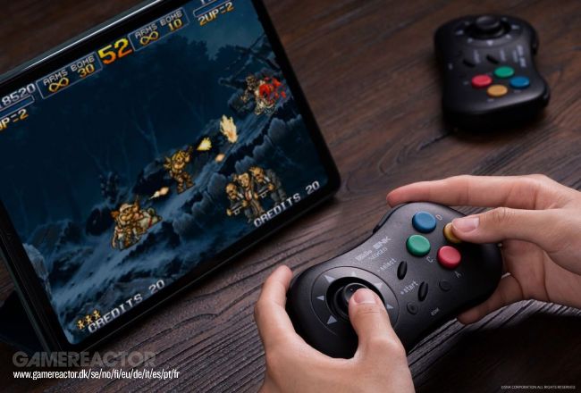 8BitDo lanza un nuevo mando retro basado en Neo Geo CD