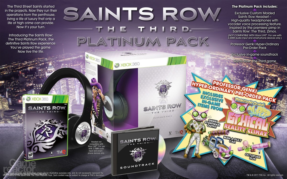 Saints Row 3: Platinum Pack