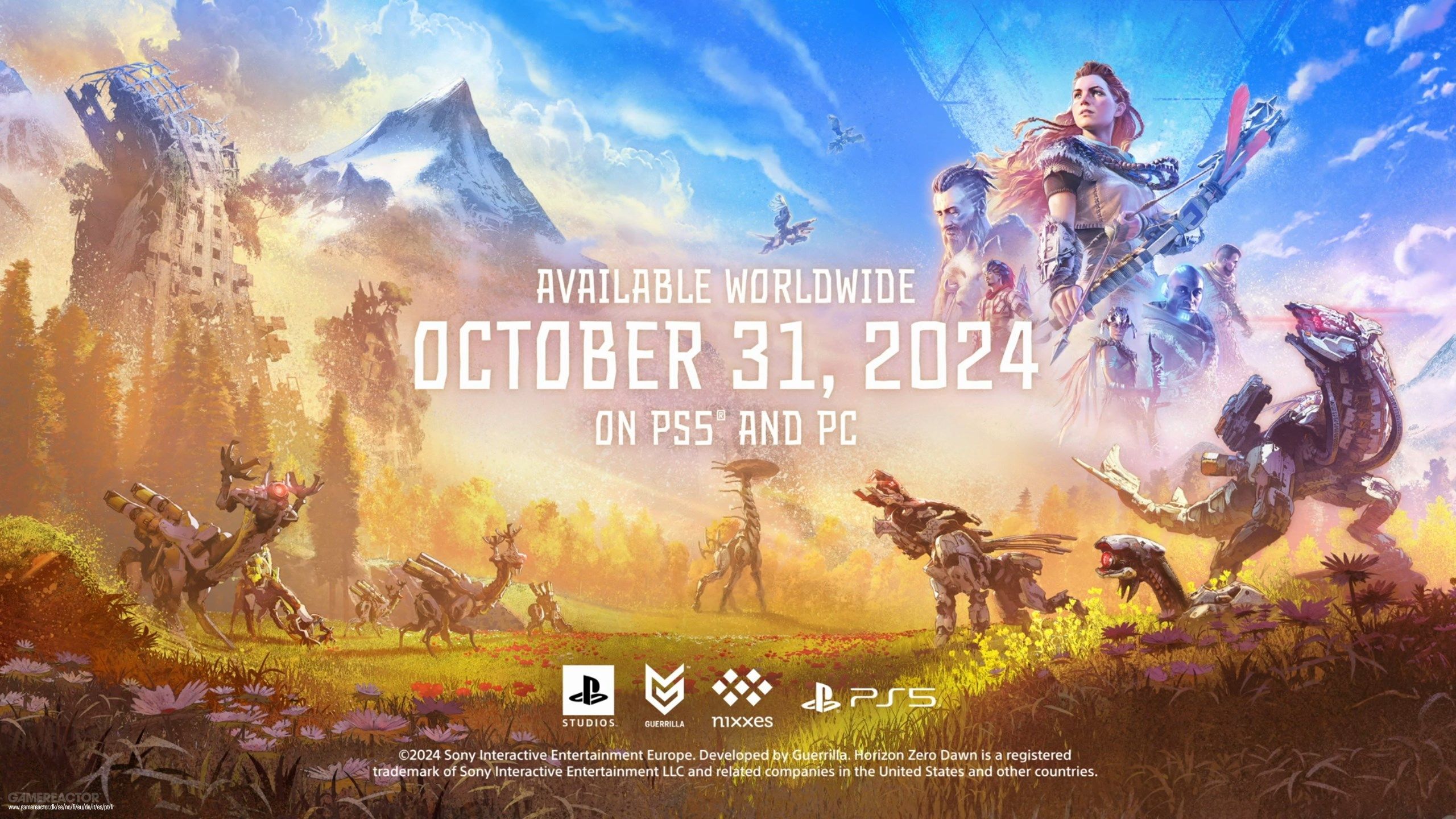 El remaster de Horizon Zero Dawn cuenta con mejoras hápticas, nuevos