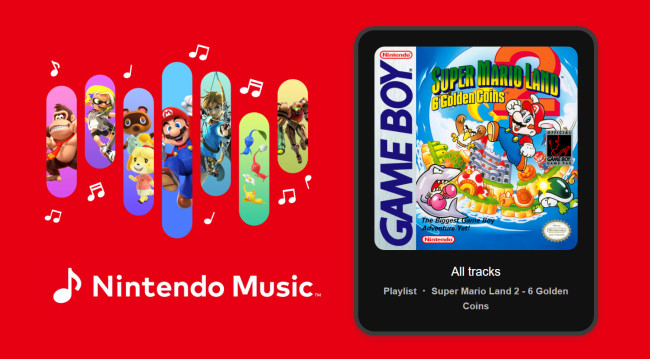La melodiosa banda sonora de Super Mario Land 2 llega a Nintendo Music