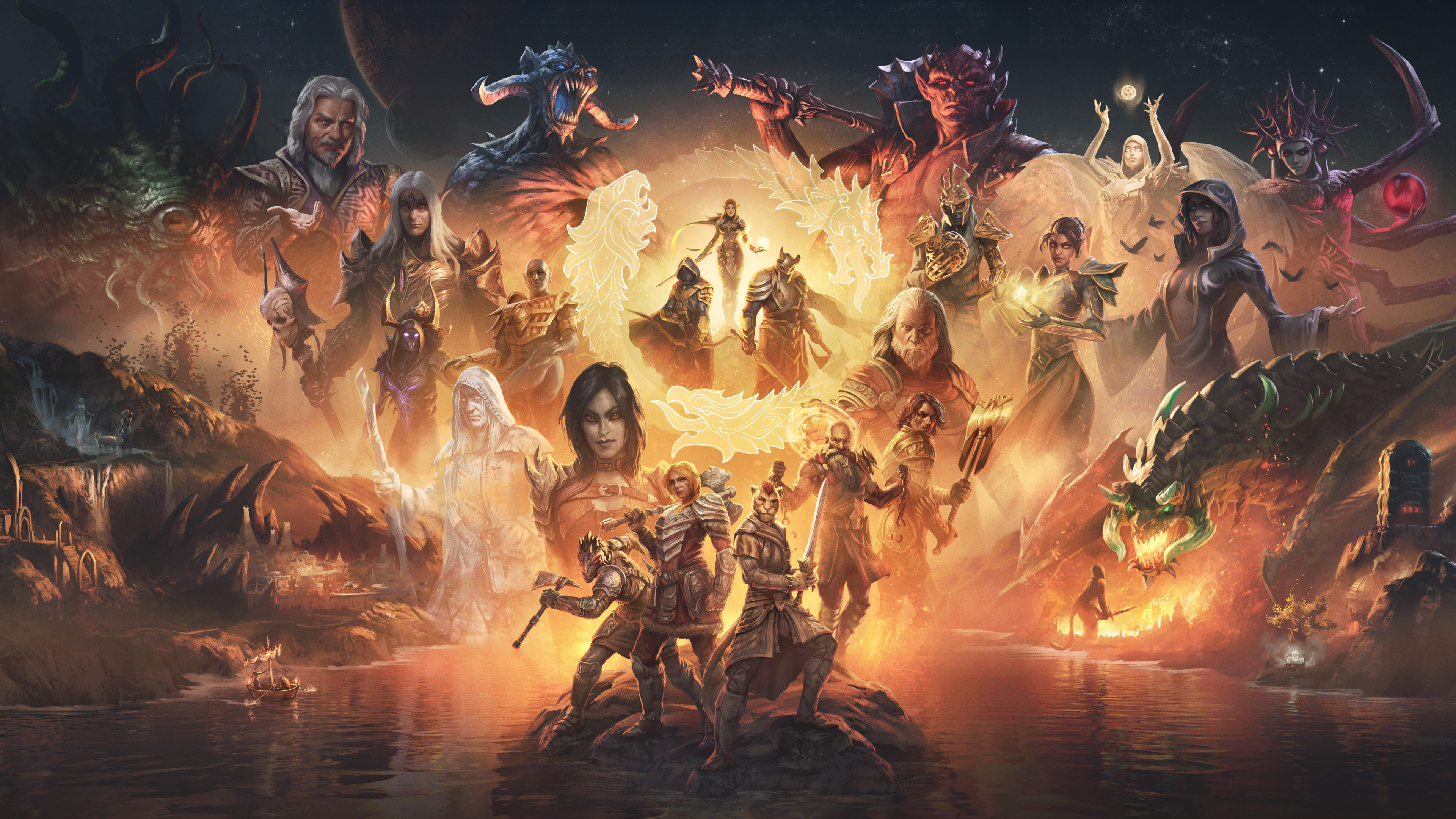 Diez años de The Elder Scrolls Online: Zenimax y Bethesda celebran su longevo MMORPG