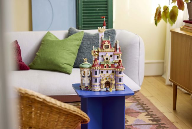 Lego y Disney se unen de nuevo para el set del castillo de La Bella y la Bestia