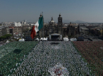 M&eacute;xico bate el R&eacute;cord Guinness de la "Clase de f&uacute;tbol m&aacute;s grande del mundo" para celebrar el pr&oacute;ximo Mundial
