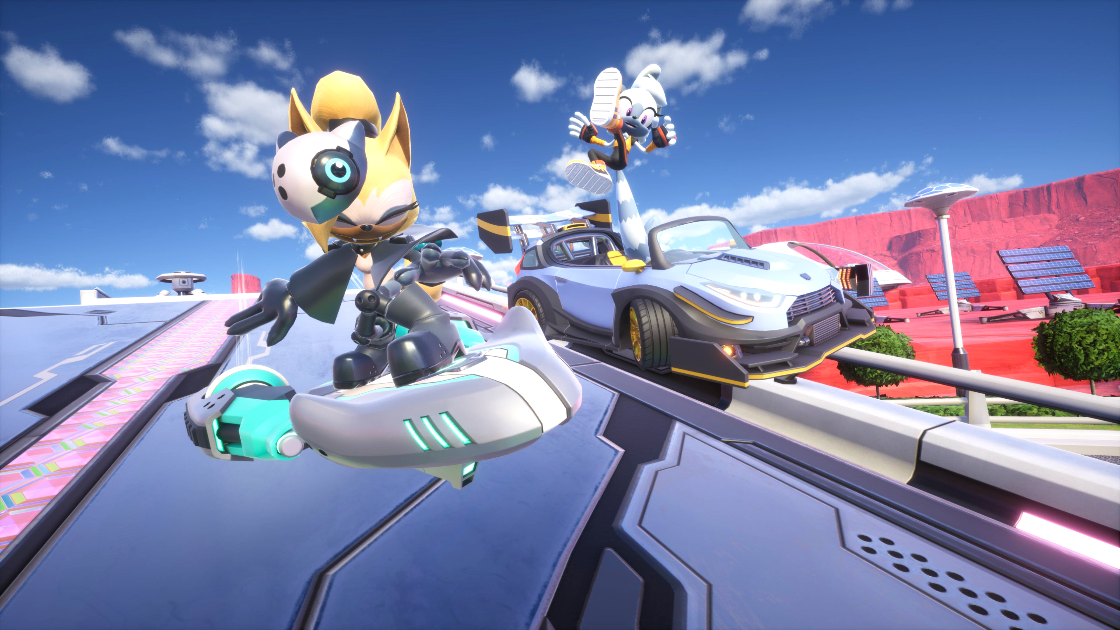 Sonic Racing: Crossworlds recibe hoy controladores DLC gratuitos