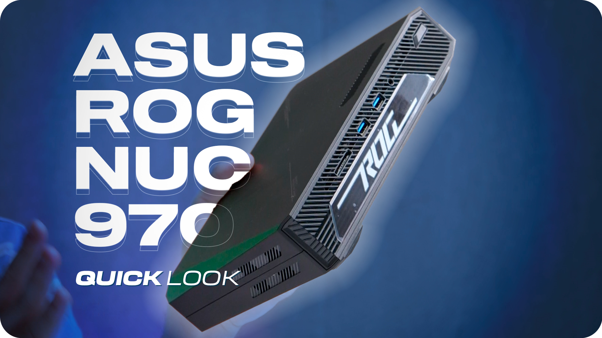 NUC 970: Como una miniconsola, pero con la potencia de un PC de gaming