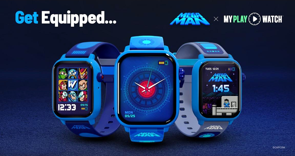 Echa un vistazo a este genial reloj inteligente de Mega Man