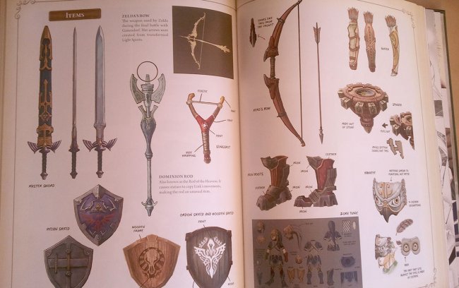 Hyrule Historia: ojeando el libro de Zelda