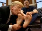 Un vídeo de IA de Trump besando los pies de Musk provoca el caos en la oficina de HUD