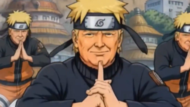 Los fans del anime se hartan, lanzan petición contra los montajes de Donald Trump como Naruto o Yu-Gi-Oh!