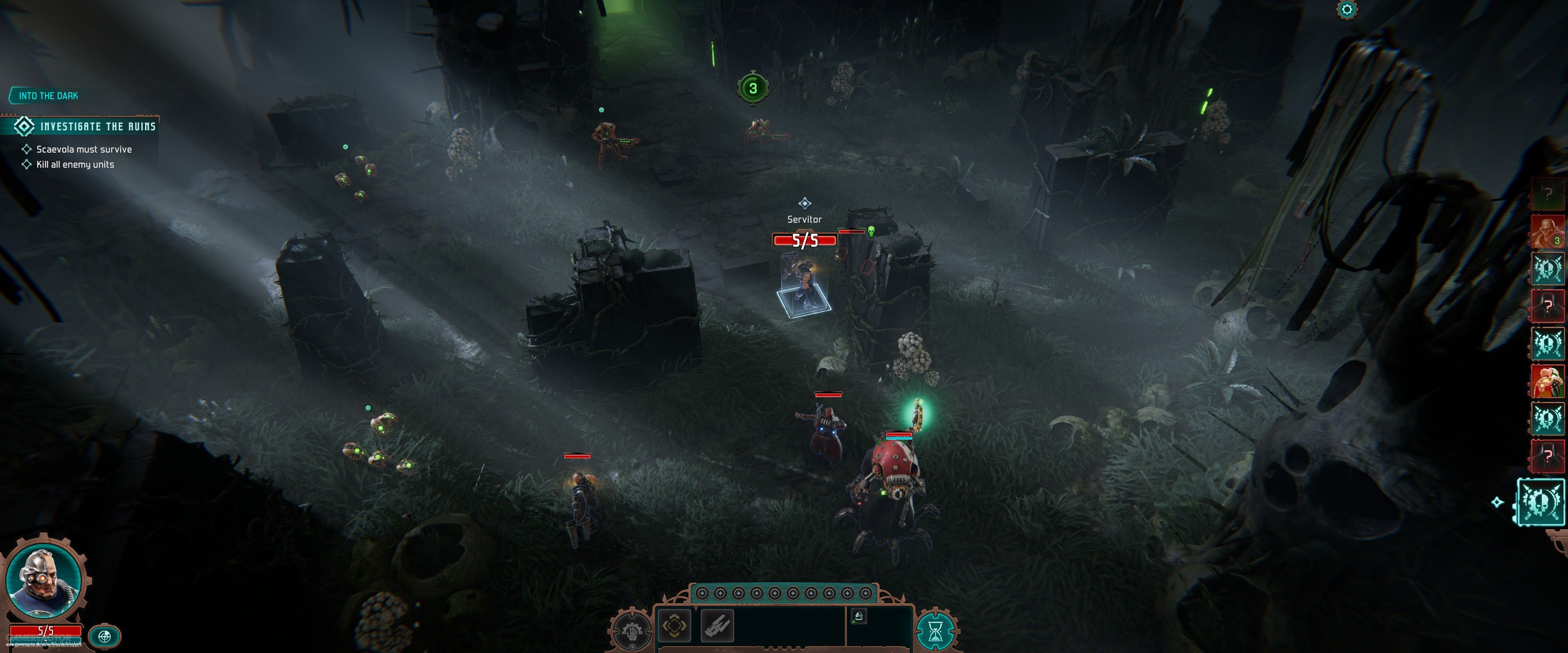 Cuando la fuerza bruta no sirve, que hablen el plasma y las armas de energía: REVIEW de Warhammer 40,000: Mechanicus II