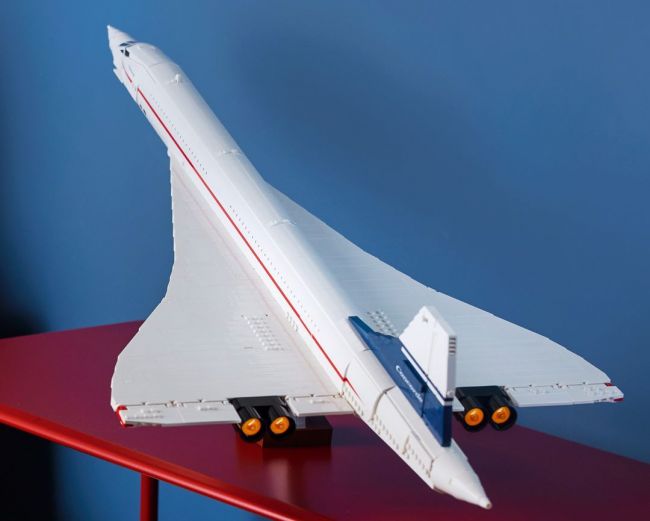 Lego lanzará en septiembre un enorme set del Concorde